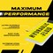 Fuel Stickers Hydraulic Fluid Sticker, Hydraulic Oil Label: Drum, Tanks, Container, Hvy-Dty, 2''x1'', 48PK Z-2X1HF-48PK - alternate 4